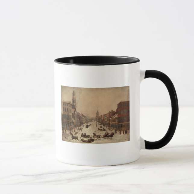 Caneca Wall Street no inverno (Direita)