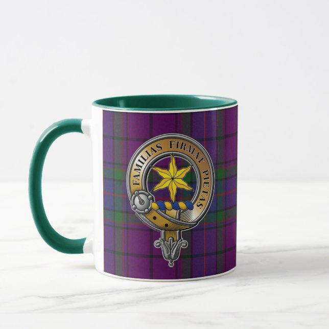 Caneca Wardlaw Tartan e Crachá (Esquerda)