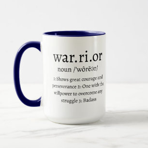 Caneca Warrior Definition Mug