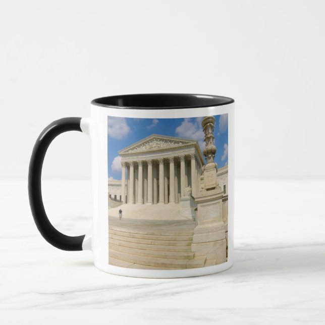 Caneca Washington, C.C., construção da corte suprema (Esquerda)