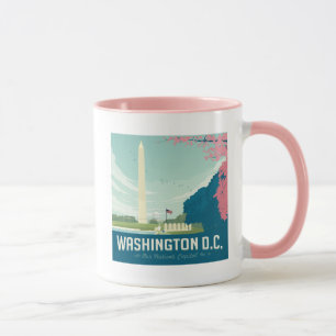Caneca Washington DC   Capital da Nação