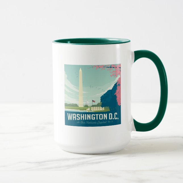 Caneca Washington DC | Capital da Nação (Direita)