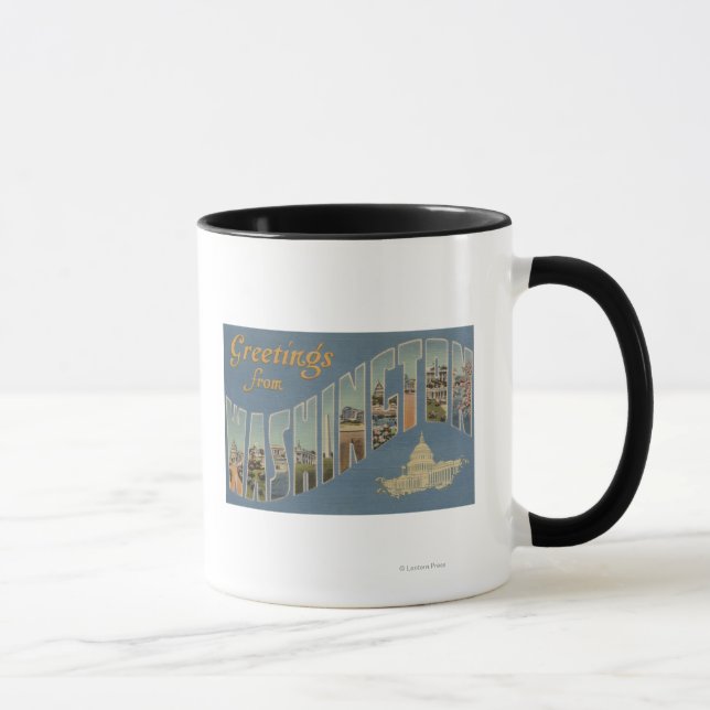 Caneca Washington (Estado) - Cenas com Letra Grande (Direita)