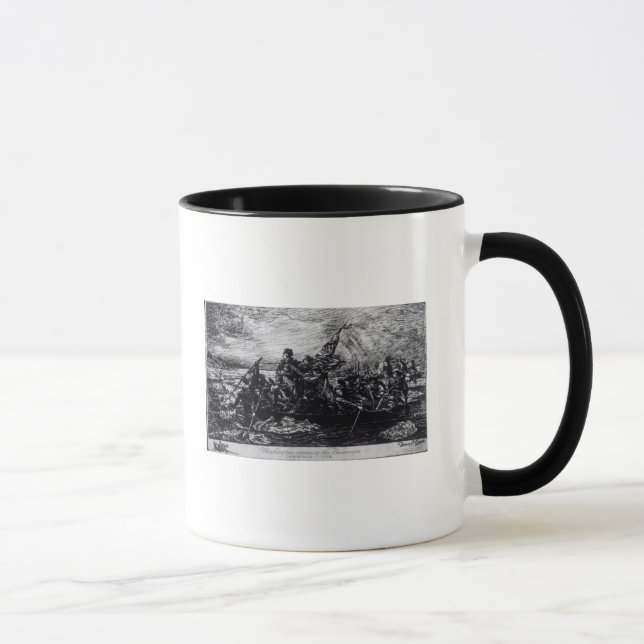 Caneca Washington que cruza o Delaware (Direita)