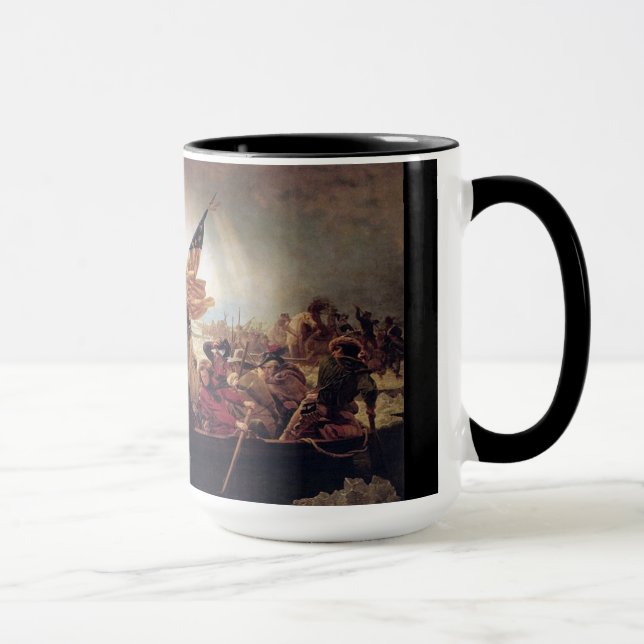 Caneca Washington que cruza o Rio Delaware Mug* (Direita)