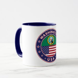 Caneca Washington sticker, phone case, tote bag