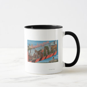 Caneca Washington, Utah - Cenas com Letras Grandes