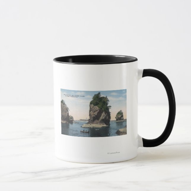 Caneca Washington - Vista de Cabo Flattery & Tatoosh (Direita)