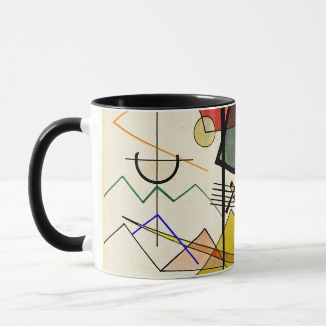 Caneca Wassily Kandinsky - Melodisch (Esquerda)