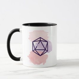 Caneca Watercolor d20 Mug