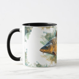 Caneca Watercolor Series: Carp