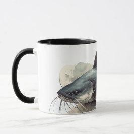 Caneca Watercolor Series: Catfish