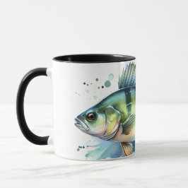 Caneca Watercolor Series: Perch
