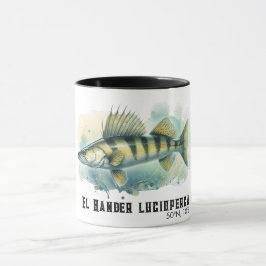 Caneca Watercolor Series: Zander/Walleye