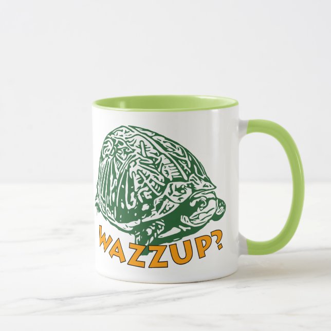 Caneca Wazzup - 11 oz Ringer Mug (Direita)