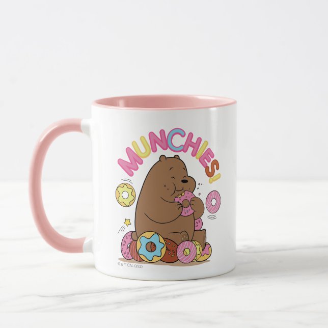 Caneca We Bare Bears - Grizz Donut Munchies! (Esquerda)