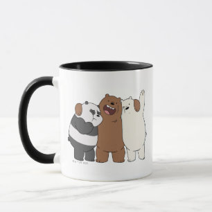 Caneca We Bare Bears Group Hug