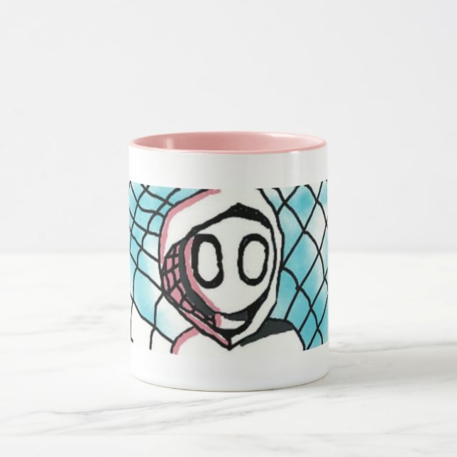 Caneca Web of Spidergirl (Centro)