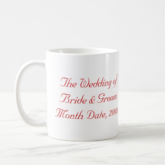 Caneca Wedding personalizada (Esquerda)
