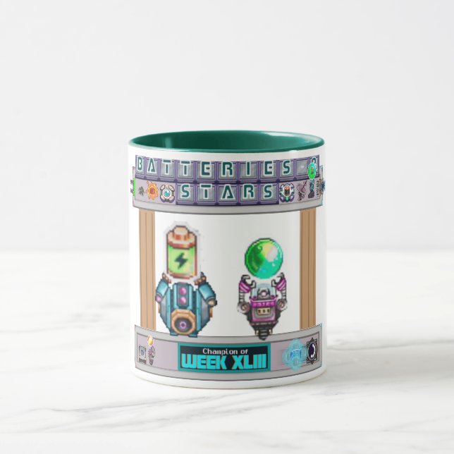 Caneca Weekly Trophy Synthesis Batteries&Stars Mug (Centro)