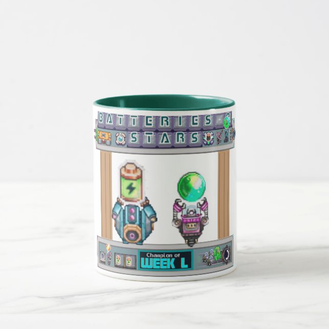 Caneca Weekly Trophy Synthesis Batteries&Stars Mug (Centro)