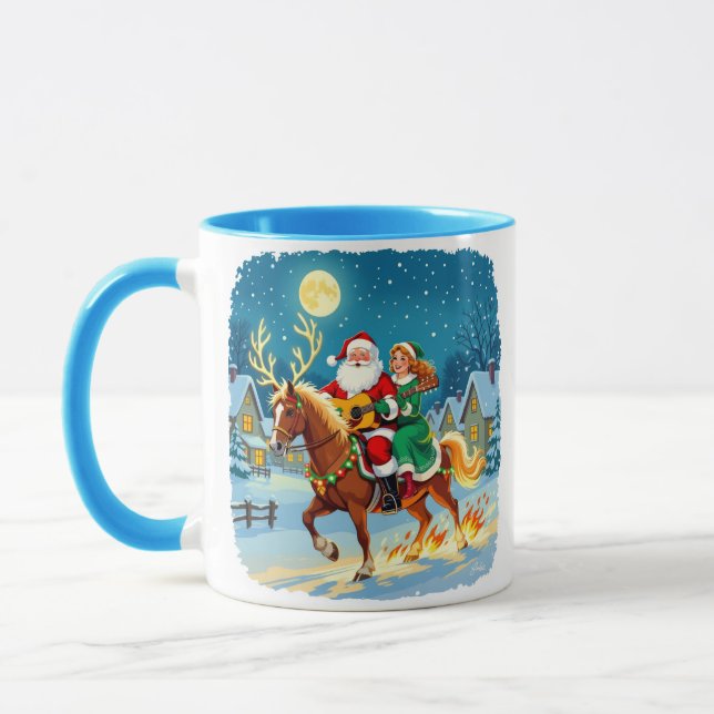 Caneca „Weihnachtliche Harmonie“ (Esquerda)