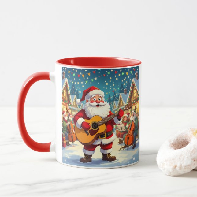 Caneca „Weihnachtliche Harmonie“ (Com Donut)