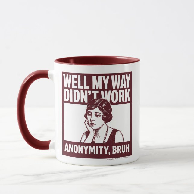 Caneca Well My Way Didn't Work - Female - Mug (Esquerda)