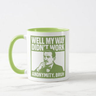 Caneca Well My Way Didn't Work - Male - English - Mug