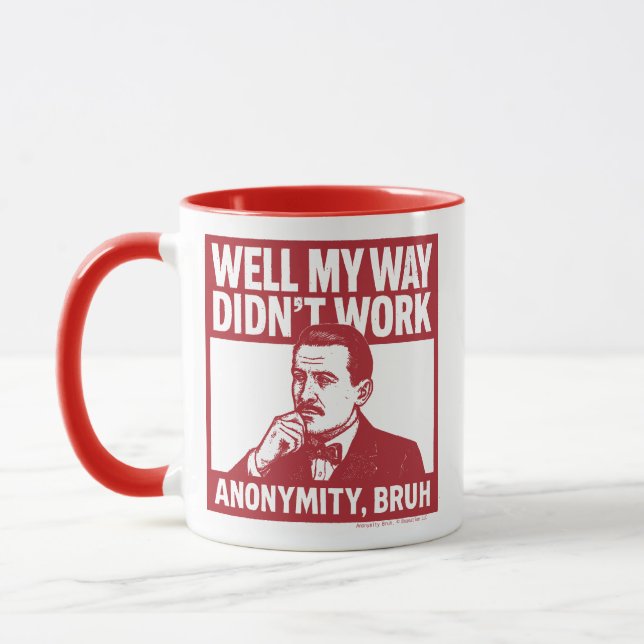 Caneca Well My Way Didn't Work - male - Mug (Esquerda)