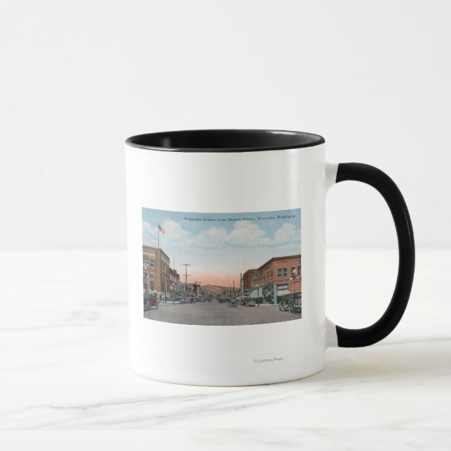 Caneca Wenatchee Ave View de Orondo Ave (Direita)