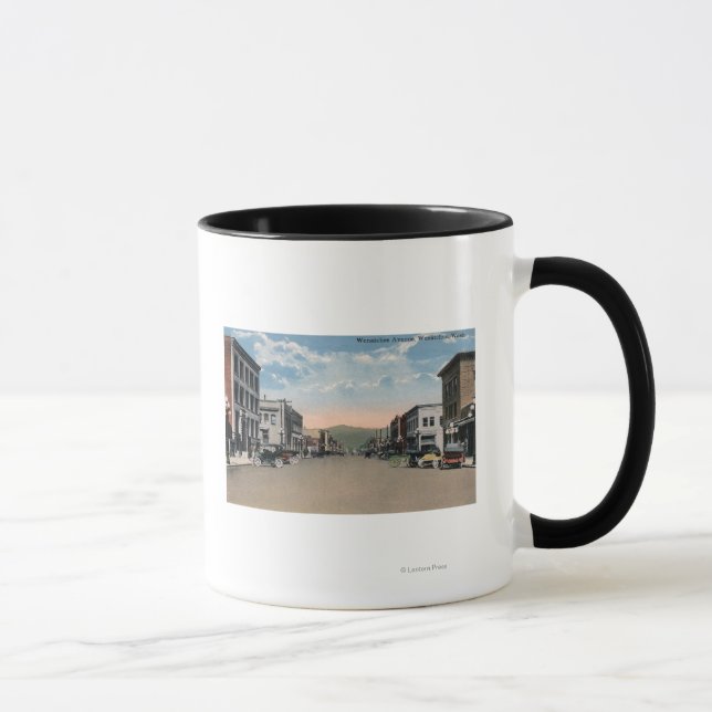 Caneca Wenatchee, Washington Wenatchee Avenue Cena nº 2 (Direita)