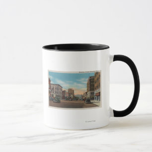 Caneca Wenatchee, WAView da avenida de Wenatchee