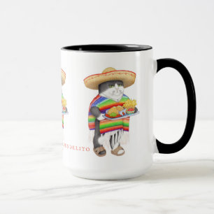 Caneca WENDELITO Tall Black Combo Mug
