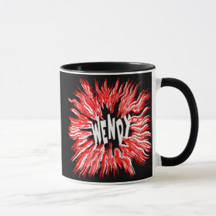Caneca Wendy Name Star em Vermelho