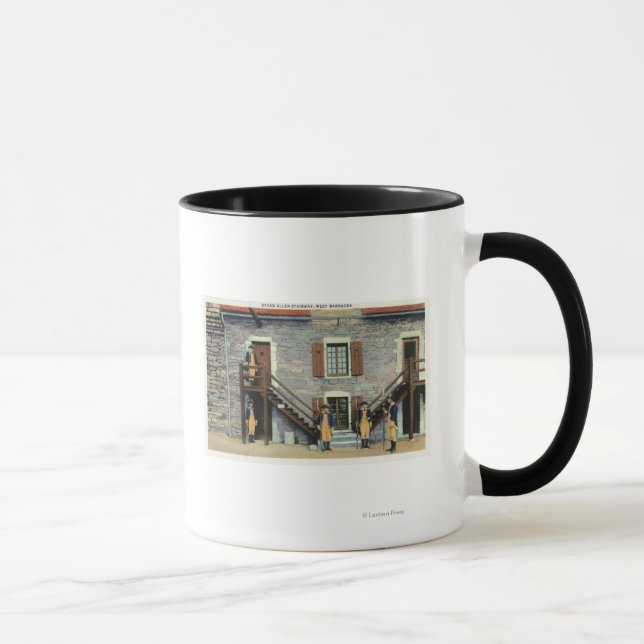 Caneca West Barracks, Ethan Allen Stairway Scense (Direita)