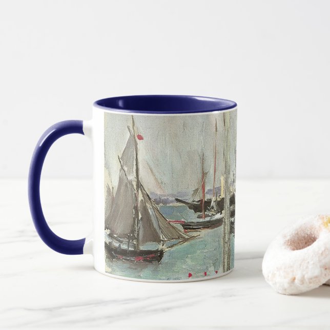 Caneca West Cowes, Ilha de Wight por Berthe Morisot (Com Donut)