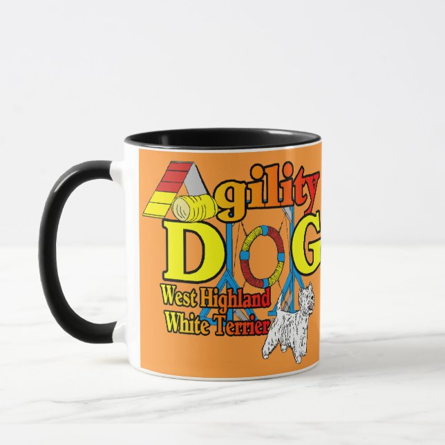 Caneca West_Highland_White_Terrier_Agilidade (Esquerda)