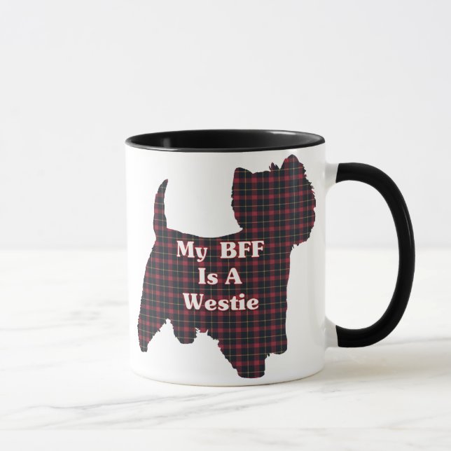 Caneca West Highland White Terrier BFF Mug (Direita)