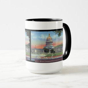 Caneca West Virginia State Capitol Mug