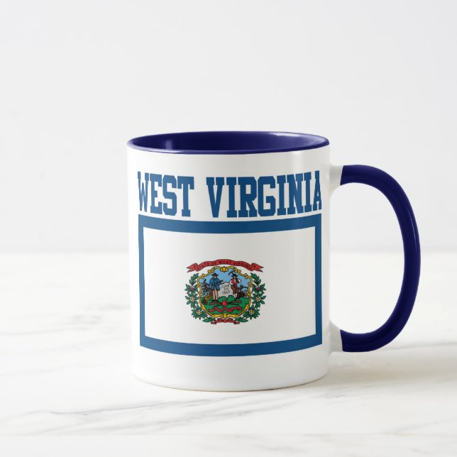 Caneca West Virginia State Flag Mug (Direita)