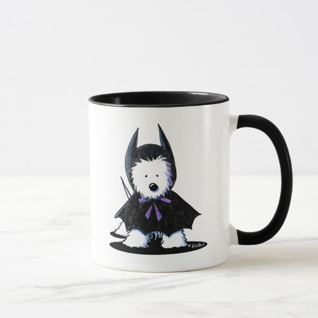 Caneca Westie Batdog (Direita)