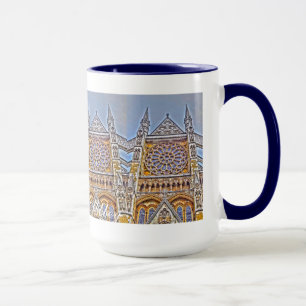 Caneca Westminster Abbey, Londres, Reino Unido.