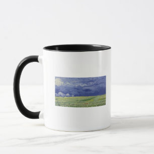 Caneca Wheatfields de Vincent van Gogh   sob o