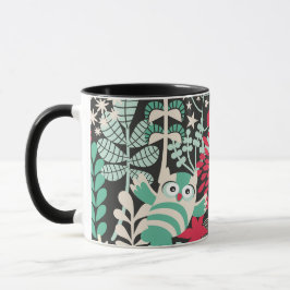 Caneca Whimsical Forest Owl