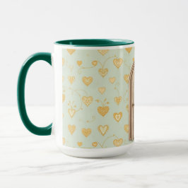 Caneca Whimsical Heart Door Illusion