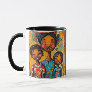 Caneca Whimsical Motherhood Mug com Citação Inspiracional