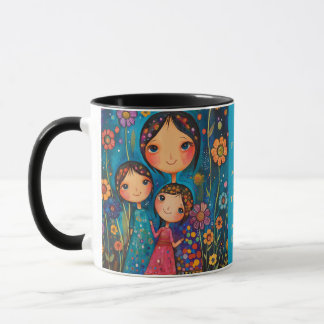 Caneca Whimsical Motherhood Mug com Citação Inspiracional