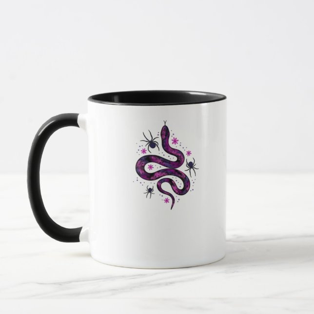 Caneca Whimsigoth Cobra Flowers Classic (Esquerda)