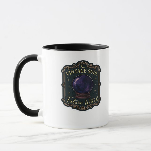 Caneca Whimsigoth Fantasy Mystical Forests, Luas e Magia (Esquerda)